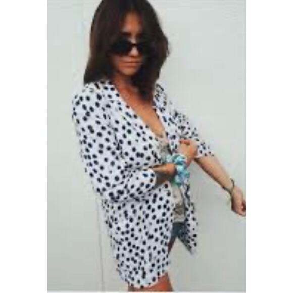 Anna Glover X H&M Patterned Blazer Blazer - Picture 1 of 10